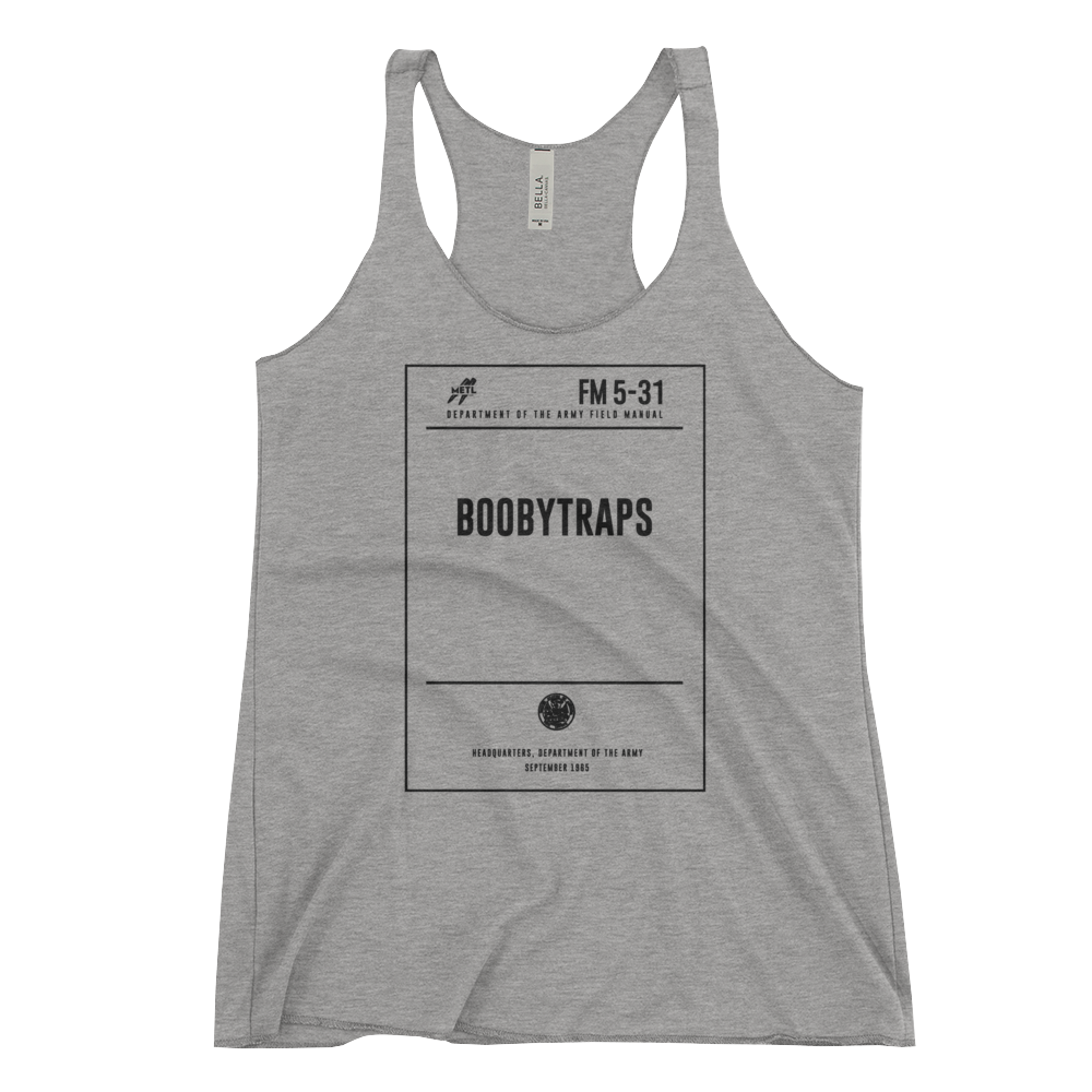 Boobytraps Racerback Tank