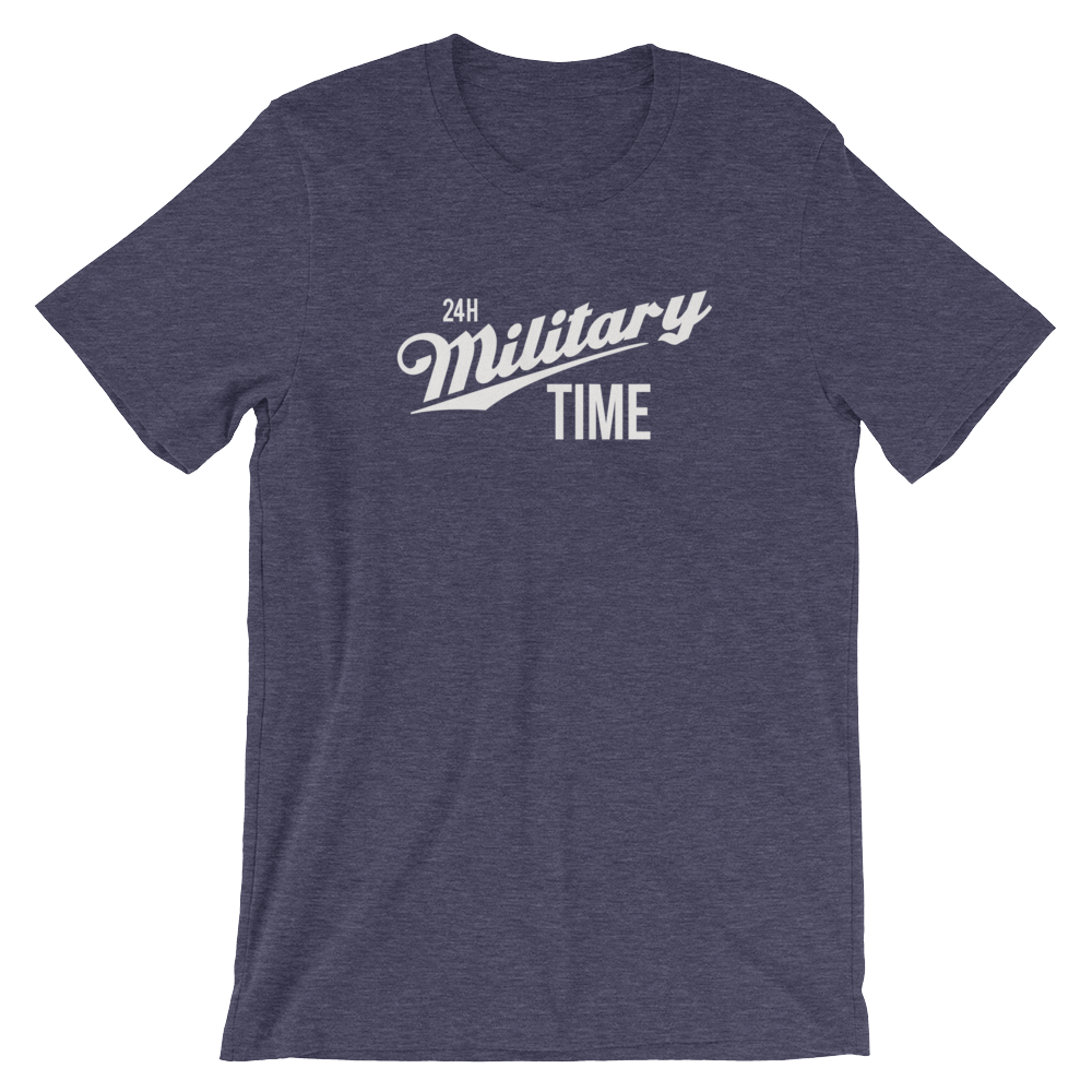 24H Military Time T-Shirt