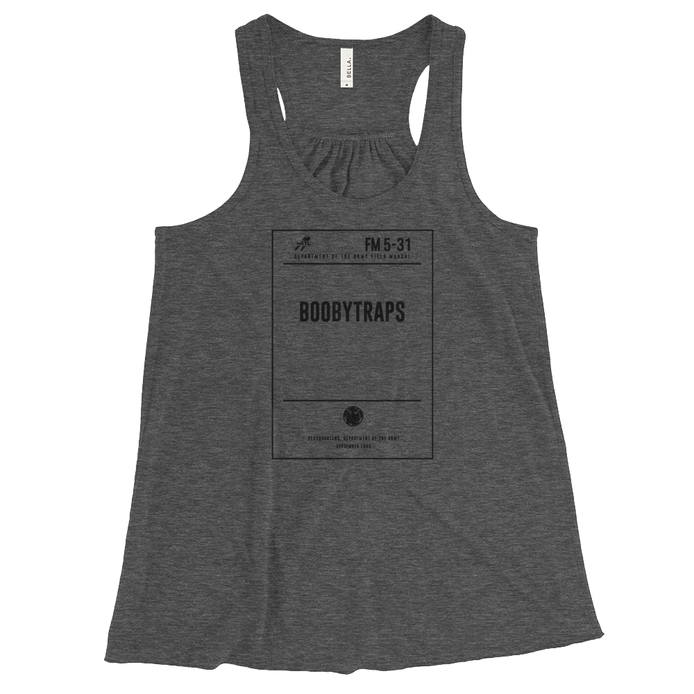 Boobytraps Flowy Racerback Tank
