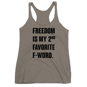 Freedom Is My 2nd Favorite F-Word Tank